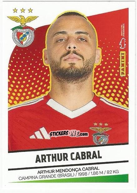 Figurina Arthur Cabral - Futebol 2024-2025
 n. 74 - Panini