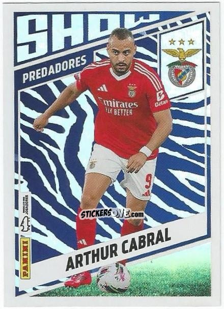 Figurina Arthur Cabral (Benfica) - Futebol 2024-2025
 n. 398 - Panini