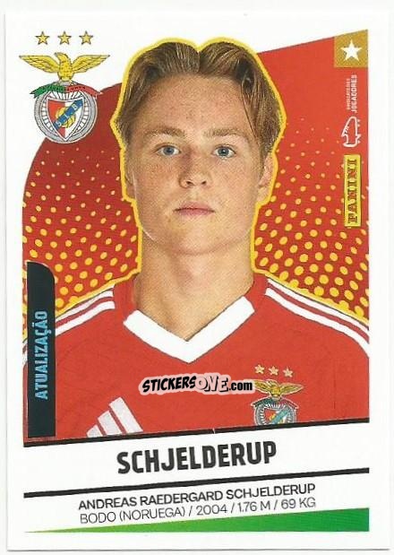 Cromo Andreas Schjelderup (Benfica) - Futebol 2024-2025
 n. 448 - Panini