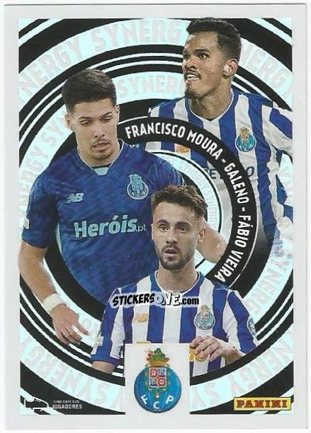 Figurina Francisco Moura / Galeno / Fabio Vieira (Porto) - Futebol 2024-2025
 n. 428 - Panini