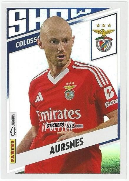Cromo Fredrik Aursnes (Benfica) - Futebol 2024-2025
 n. 370 - Panini