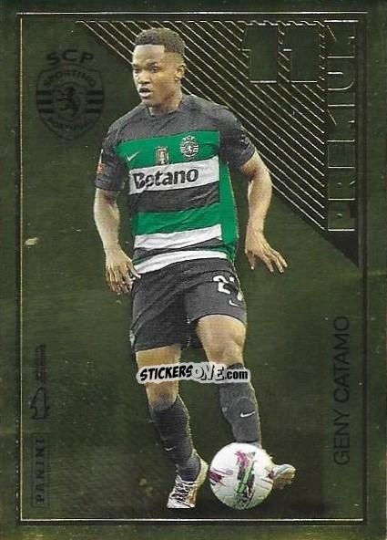 Sticker Geny Catamo (Sporting) - Futebol 2024-2025
 n. P-GC - Panini