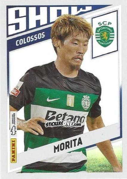 Sticker Hidemasa Morita (Sporting) - Futebol 2024-2025
 n. 374 - Panini