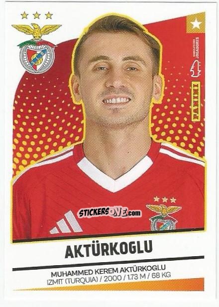 Cromo Kerem Aktürkoğlu - Futebol 2024-2025
 n. 72 - Panini