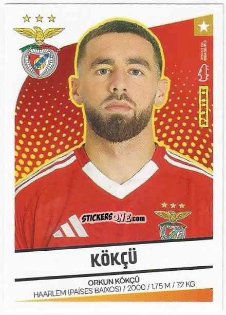 Sticker Orkun Kökçü - Futebol 2024-2025
 n. 69 - Panini