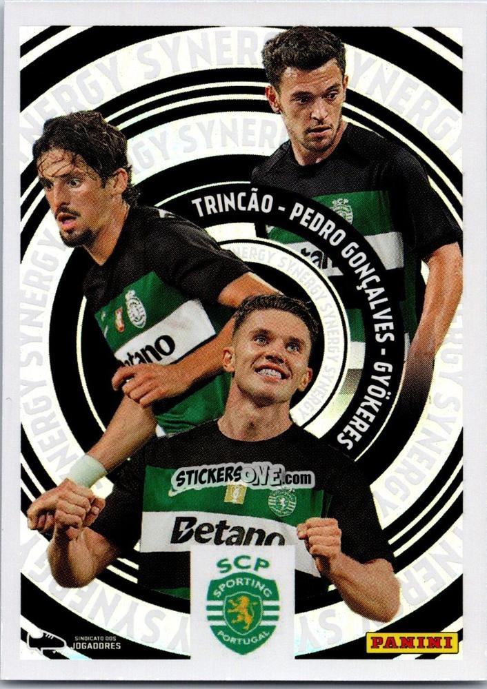 Cromo Trincao / Pedro Gonçalves / Gyökeres - Futebol 2024-2025
 n. 431 - Panini