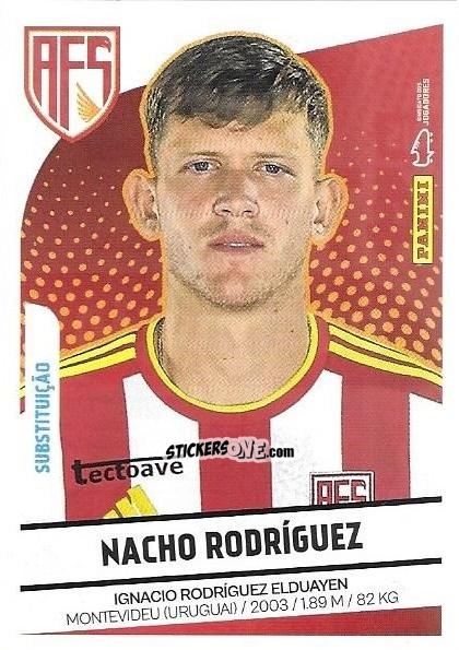 Cromo Nacho Rodríguez (Substituições)
