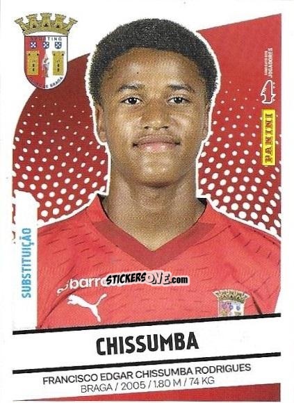 Cromo Francisco Chissumba (Substituições) - Futebol 2024-2025
 n. 103bis - Panini