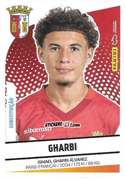 Sticker Ismaël Gharbi (Substituições) - Futebol 2024-2025
 n. 108bis - Panini