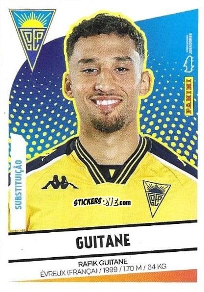 Sticker Rai Guitane (Substituições) - Futebol 2024-2025
 n. 147bis - Panini