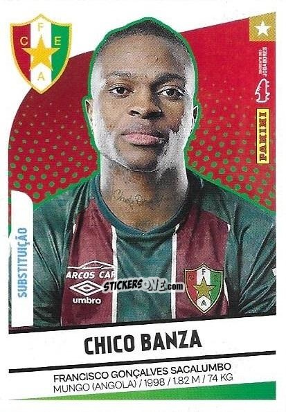 Figurina Chico Banza (Substituições) - Futebol 2024-2025
 n. 168bis - Panini