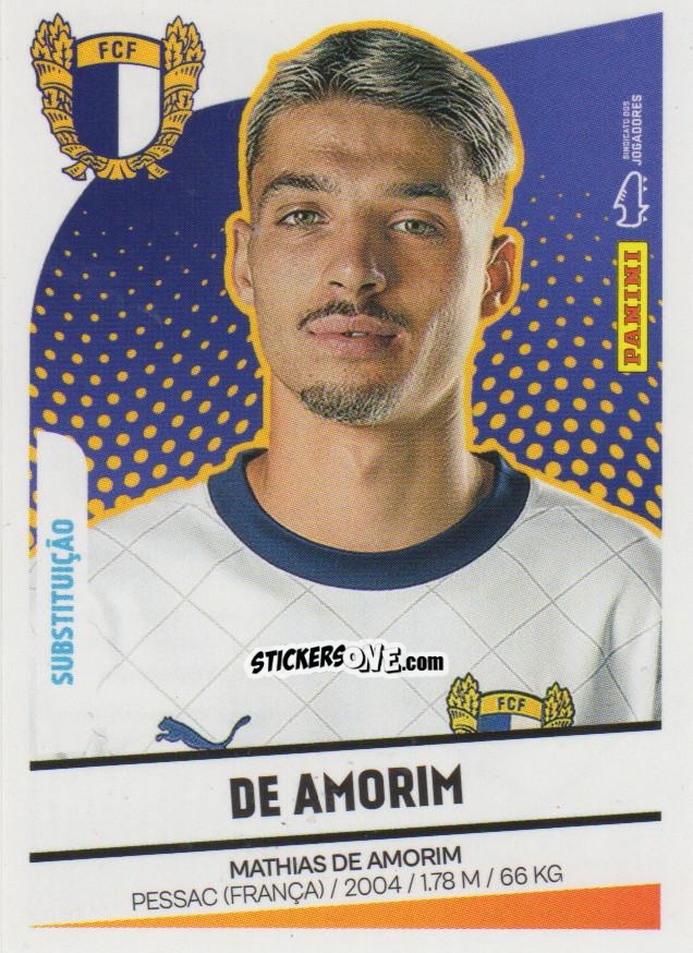 Figurina Mathias De Amorim (Substituições) - Futebol 2024-2025
 n. 181bis - Panini