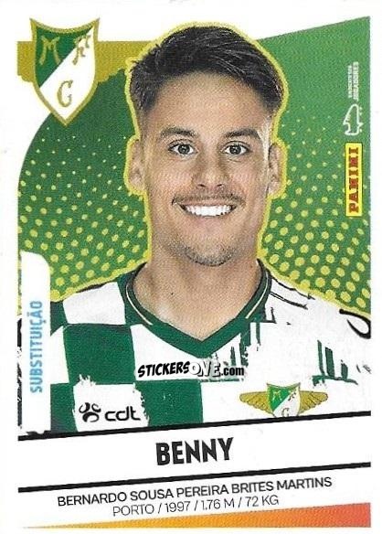 Sticker Benny Bernardo Martins (Substituições) - Futebol 2024-2025
 n. 242bis - Panini