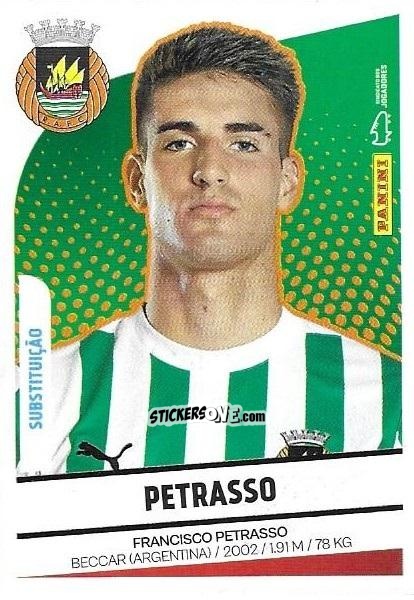 Cromo Francisco Petrasso (Substituições) - Futebol 2024-2025
 n. 290bis - Panini