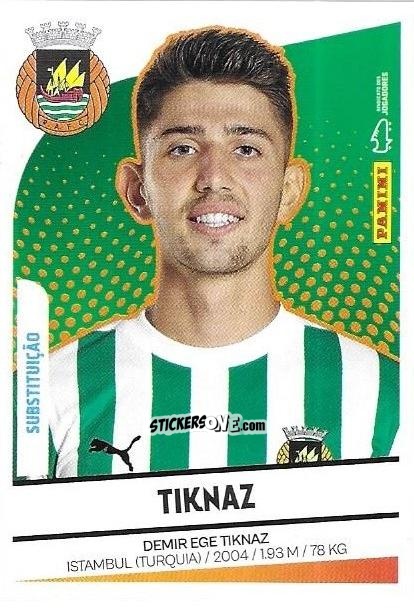 Cromo Ege Tiknaz (Substituições) - Futebol 2024-2025
 n. 295bis - Panini