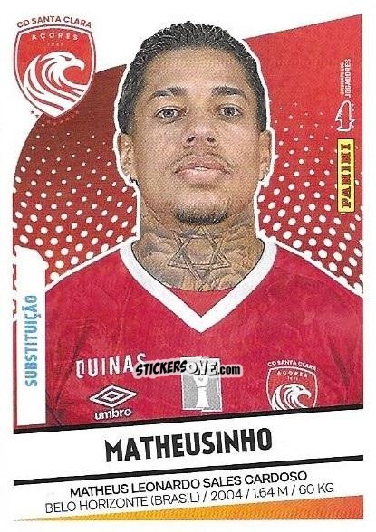 Figurina Matheusinho (Substituições) - Futebol 2024-2025
 n. 320bis - Panini