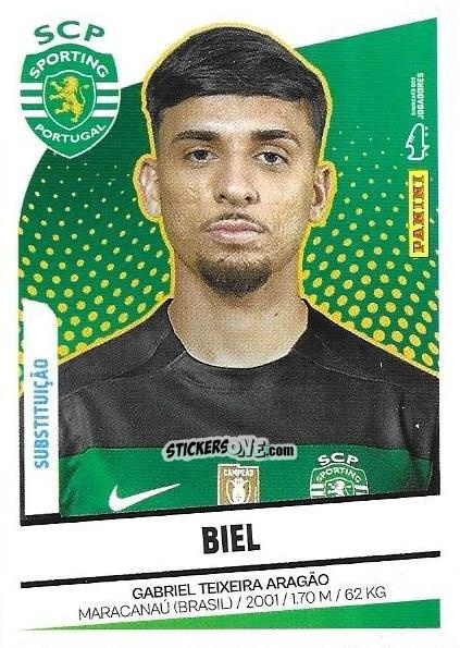 Cromo Gabriel Teixeira Biel (Substituições) - Futebol 2024-2025
 n. 339bis - Panini