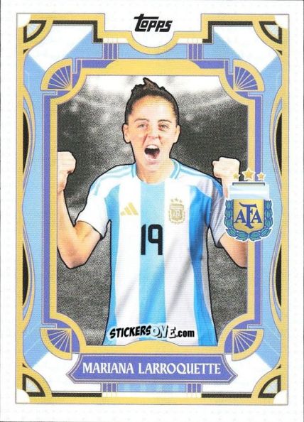 Sticker Mariana Larroquette - Argentina 2024 Team Set
 n. 33 - Topps