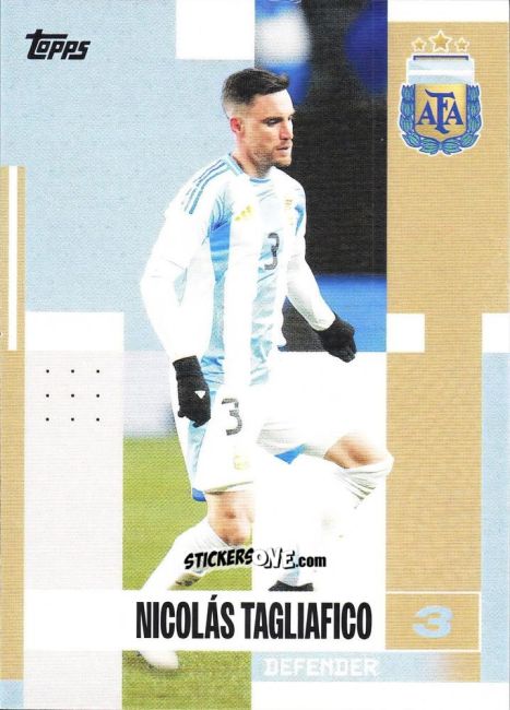 Cromo Nicolás Tagliafico - Argentina 2024 Team Set
 n. 7 - Topps