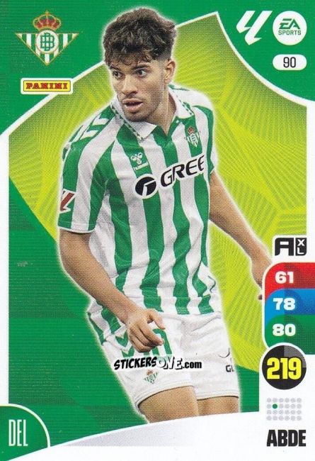 Sticker Abde - LaLiga 2024-2025. Adrenalyn XL
 n. 90 - Panini