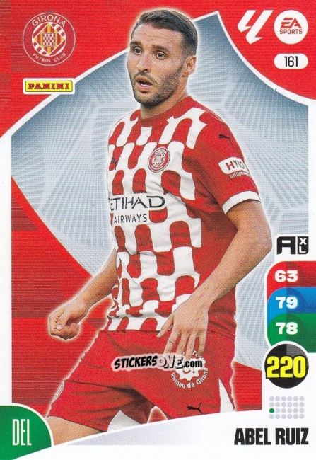 Figurina Abel Ruíz - LaLiga 2024-2025. Adrenalyn XL
 n. 161 - Panini