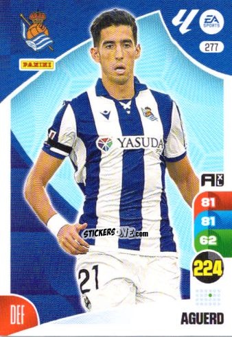 Sticker Aguerd - LaLiga 2024-2025. Adrenalyn XL
 n. 277 - Panini