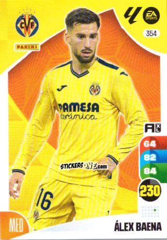 Figurina Álex Baena - LaLiga 2024-2025. Adrenalyn XL
 n. 354 - Panini