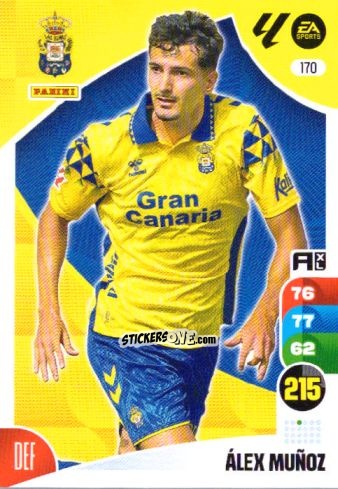 Figurina Álex Muñoz - LaLiga 2024-2025. Adrenalyn XL
 n. 170 - Panini