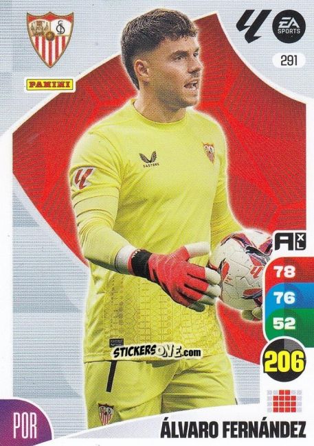 Sticker Álvaro Fernández - LaLiga 2024-2025. Adrenalyn XL
 n. 291 - Panini