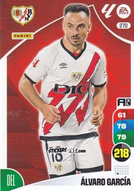 Figurina Álvaro García - LaLiga 2024-2025. Adrenalyn XL
 n. 270 - Panini