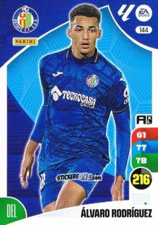 Figurina Álvaro Rodríguez - LaLiga 2024-2025. Adrenalyn XL
 n. 144 - Panini