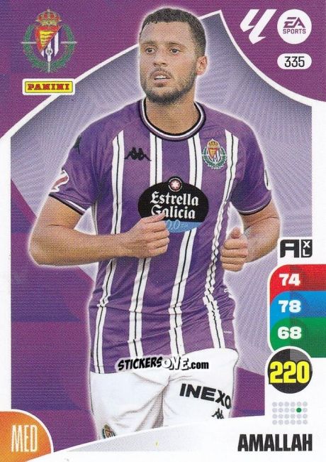 Sticker Amallah - LaLiga 2024-2025. Adrenalyn XL
 n. 335 - Panini