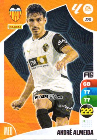 Cromo André Almeida - LaLiga 2024-2025. Adrenalyn XL
 n. 320 - Panini