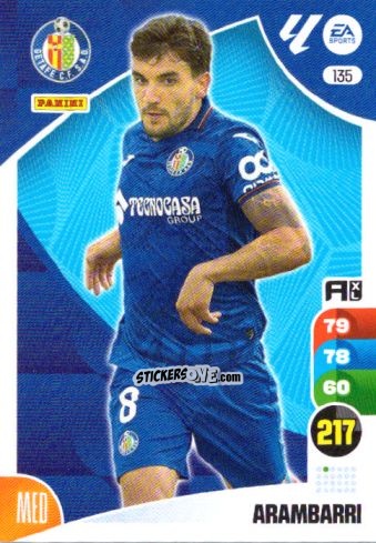 Figurina Arambarri - LaLiga 2024-2025. Adrenalyn XL
 n. 135 - Panini