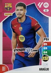 Cromo Araujo - LaLiga 2024-2025. Adrenalyn XL
 n. 60 - Panini