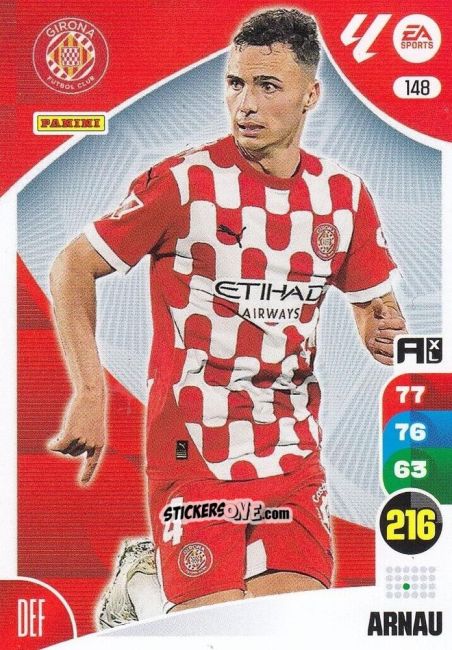 Cromo Arnau - LaLiga 2024-2025. Adrenalyn XL
 n. 148 - Panini