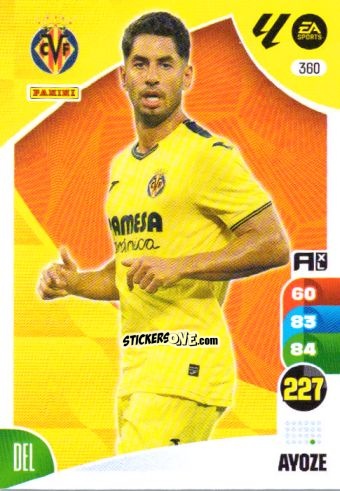 Cromo Ayoze - LaLiga 2024-2025. Adrenalyn XL
 n. 360 - Panini