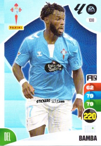 Cromo Bamba - LaLiga 2024-2025. Adrenalyn XL
 n. 108 - Panini