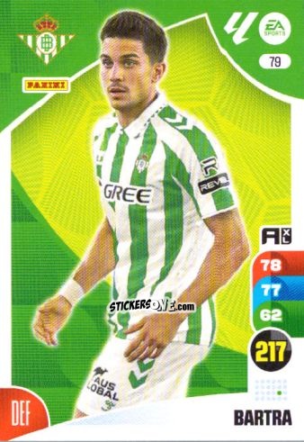 Cromo Bartra - LaLiga 2024-2025. Adrenalyn XL
 n. 79 - Panini