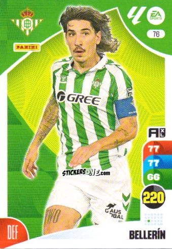 Cromo Bellerín - LaLiga 2024-2025. Adrenalyn XL
 n. 76 - Panini