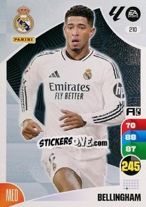 Cromo Bellingham - LaLiga 2024-2025. Adrenalyn XL
 n. 210 - Panini