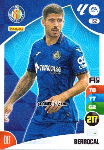 Figurina Berrocal - LaLiga 2024-2025. Adrenalyn XL
 n. 132 - Panini