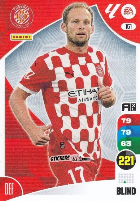 Sticker Blind - LaLiga 2024-2025. Adrenalyn XL
 n. 151 - Panini