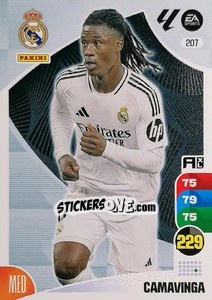 Sticker Camavinga - LaLiga 2024-2025. Adrenalyn XL
 n. 207 - Panini