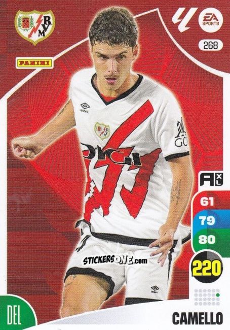 Figurina Camello - LaLiga 2024-2025. Adrenalyn XL
 n. 268 - Panini