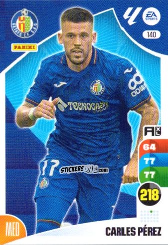 Figurina Carles Pérez - LaLiga 2024-2025. Adrenalyn XL
 n. 140 - Panini