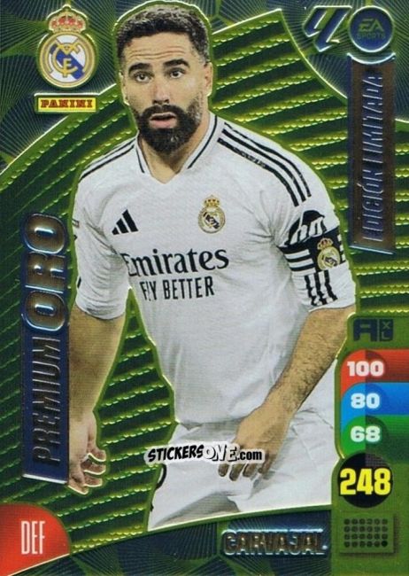 Sticker Carvajal - LaLiga 2024-2025. Adrenalyn XL
 n. LE10 - Panini