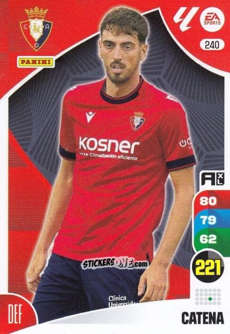 Figurina Catena - LaLiga 2024-2025. Adrenalyn XL
 n. 240 - Panini