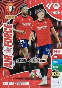 Cromo Catena / Boyomo - LaLiga 2024-2025. Adrenalyn XL
 n. 412 - Panini