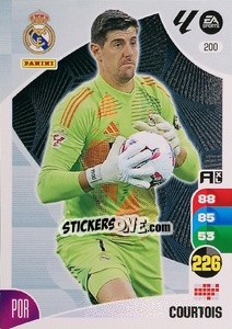Figurina Courtois - LaLiga 2024-2025. Adrenalyn XL
 n. 200 - Panini
